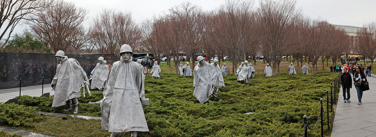 Korean War Memorial Statues