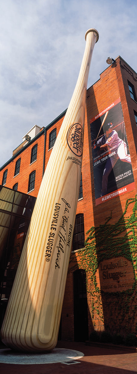 Slugger gigante de Louisville Lienzo