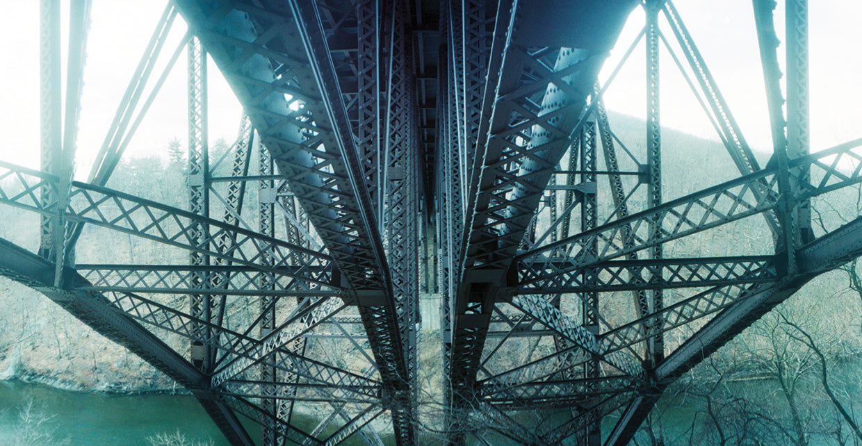 Debajo del puente del valle de Hudson Lienzo