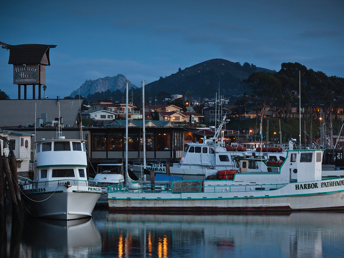 Morro Bay at Dusk