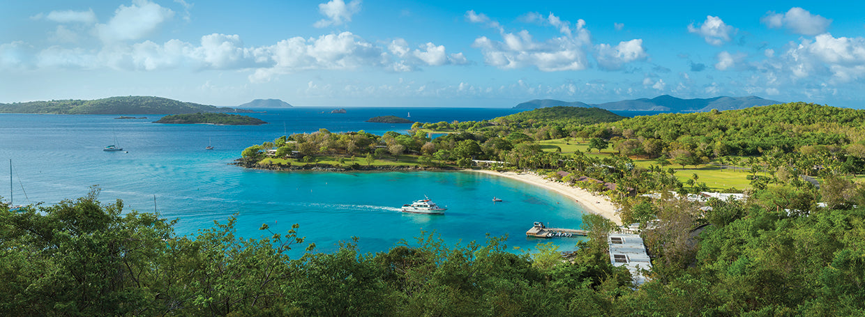 Bahía Caneel Lienzo