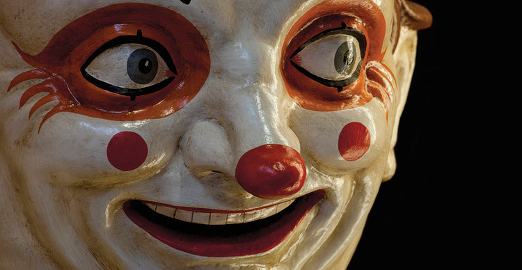 Payaso en Cataluña Lienzo