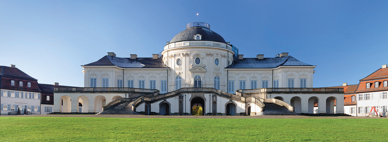 Castillo Schloss Solitude Lienzo