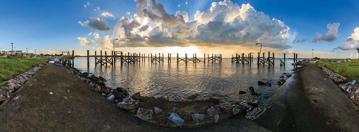 Sunset Over Lake Pontchartrainn
