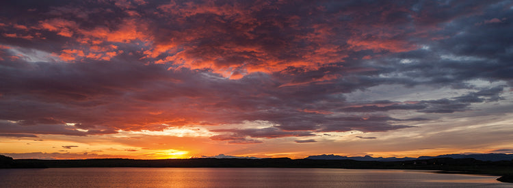 Colorful Icelandic Sunset
