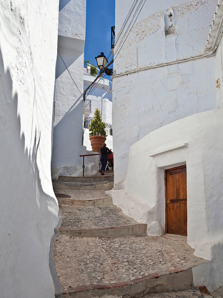 Escena de la calle Frigiliana Lienzo