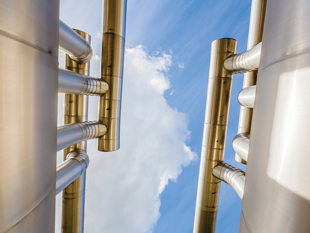 Pipes in Power Plant