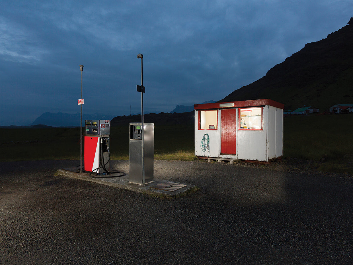 Gasolinera de la costa sur Lienzo