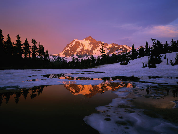 Picture Lake at Sunset