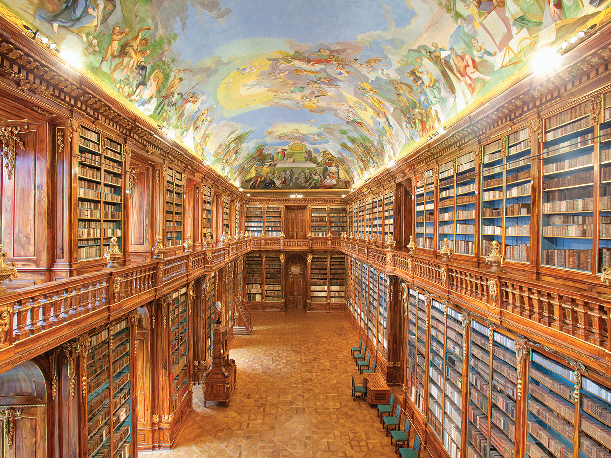 Biblioteca del Monasterio de Strahov Lienzo