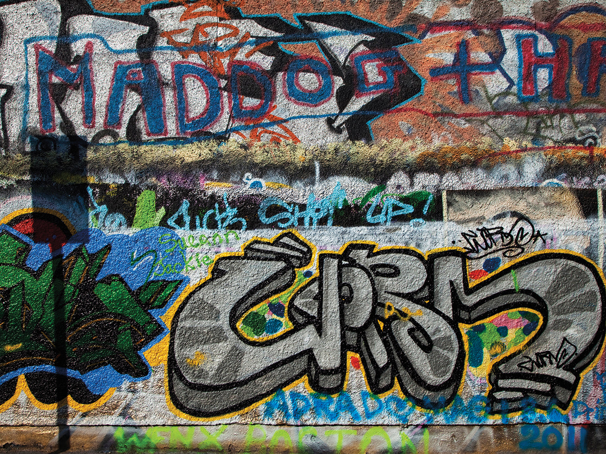 U2 Wall en Irlanda Lienzo