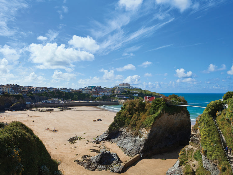 Playa de Towan Lienzo