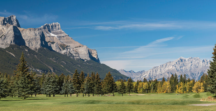 Campo de golf Canmore Lienzo