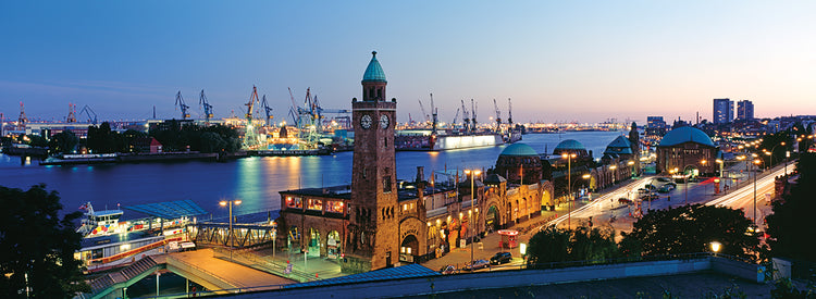 Elbe River in Hamburg