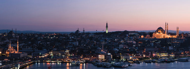 Centro de Estambul, Turquía Lienzo