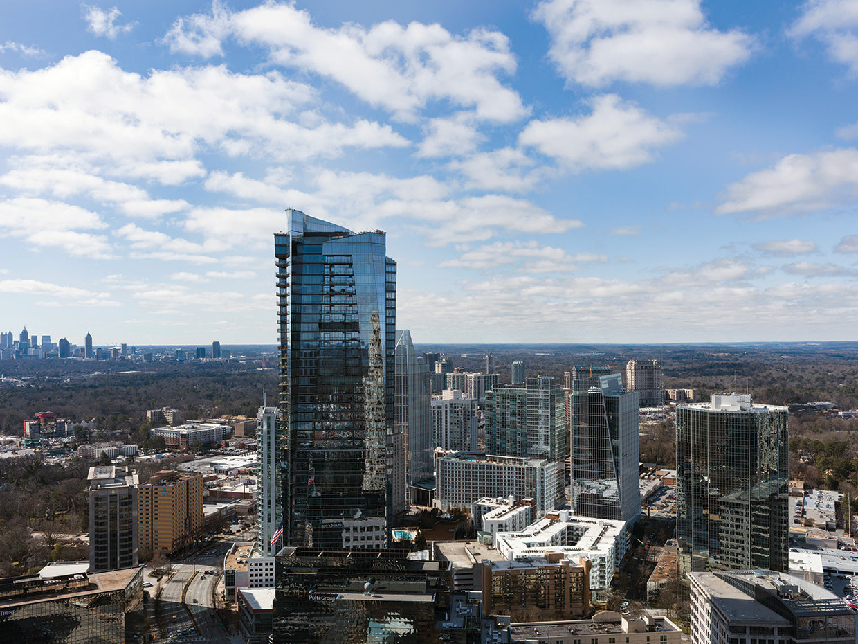 Distrito de Buckhead en Atlanta Lienzo