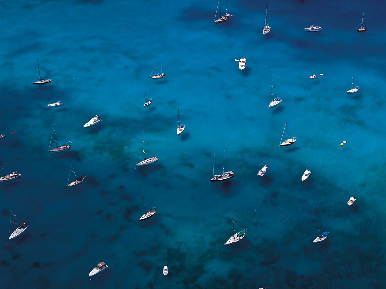 Sailboats in Saint Barthelemy