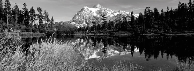 Reflexiones en Picture Lake Lienzo
