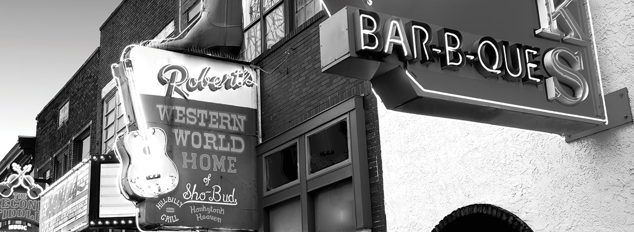 Letreros en Nashville Lienzo