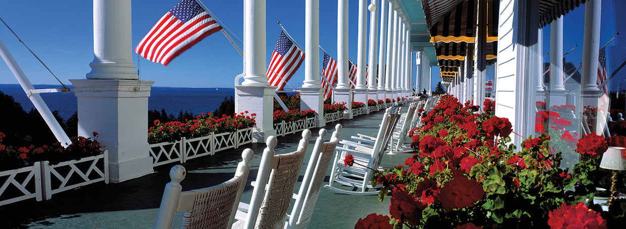 Porch of the Grand Hotel