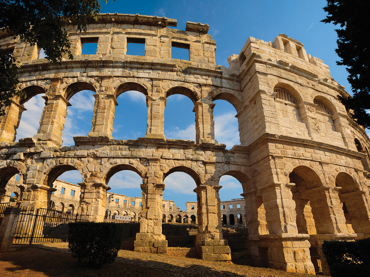 El anfiteatro romano Lienzo