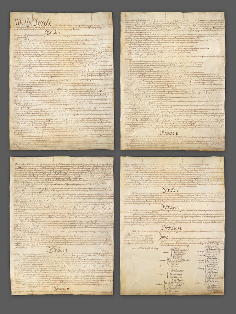 La Constitución de los Estados Unidos Lienzo