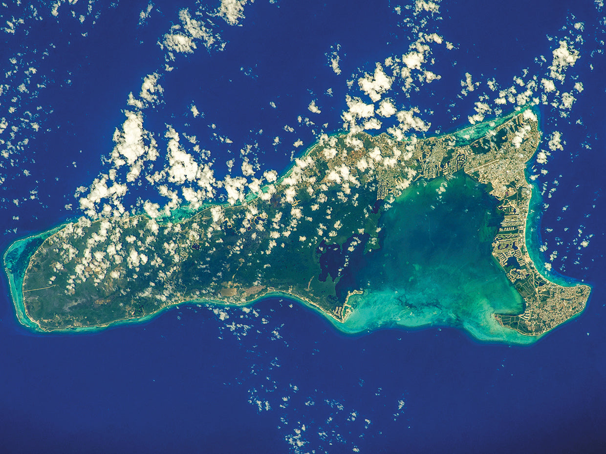 Grand Cayman Satelitte Image