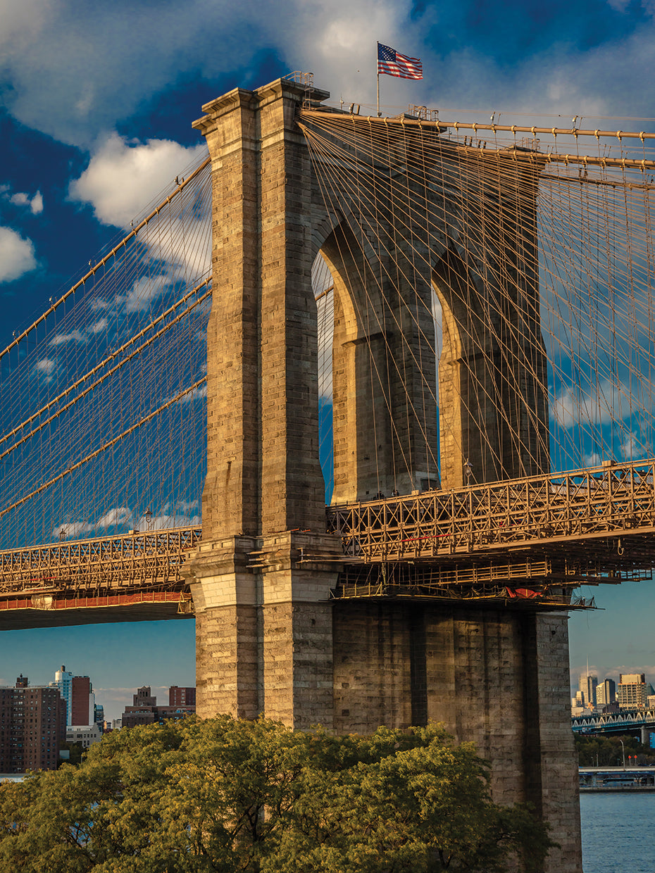 Puente de Brooklyn Lienzo