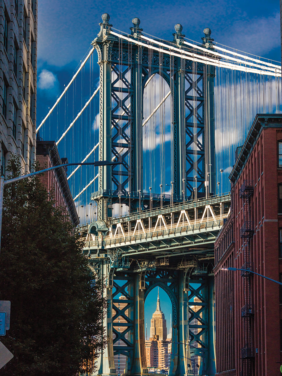 Bridge Framing Empire State Building