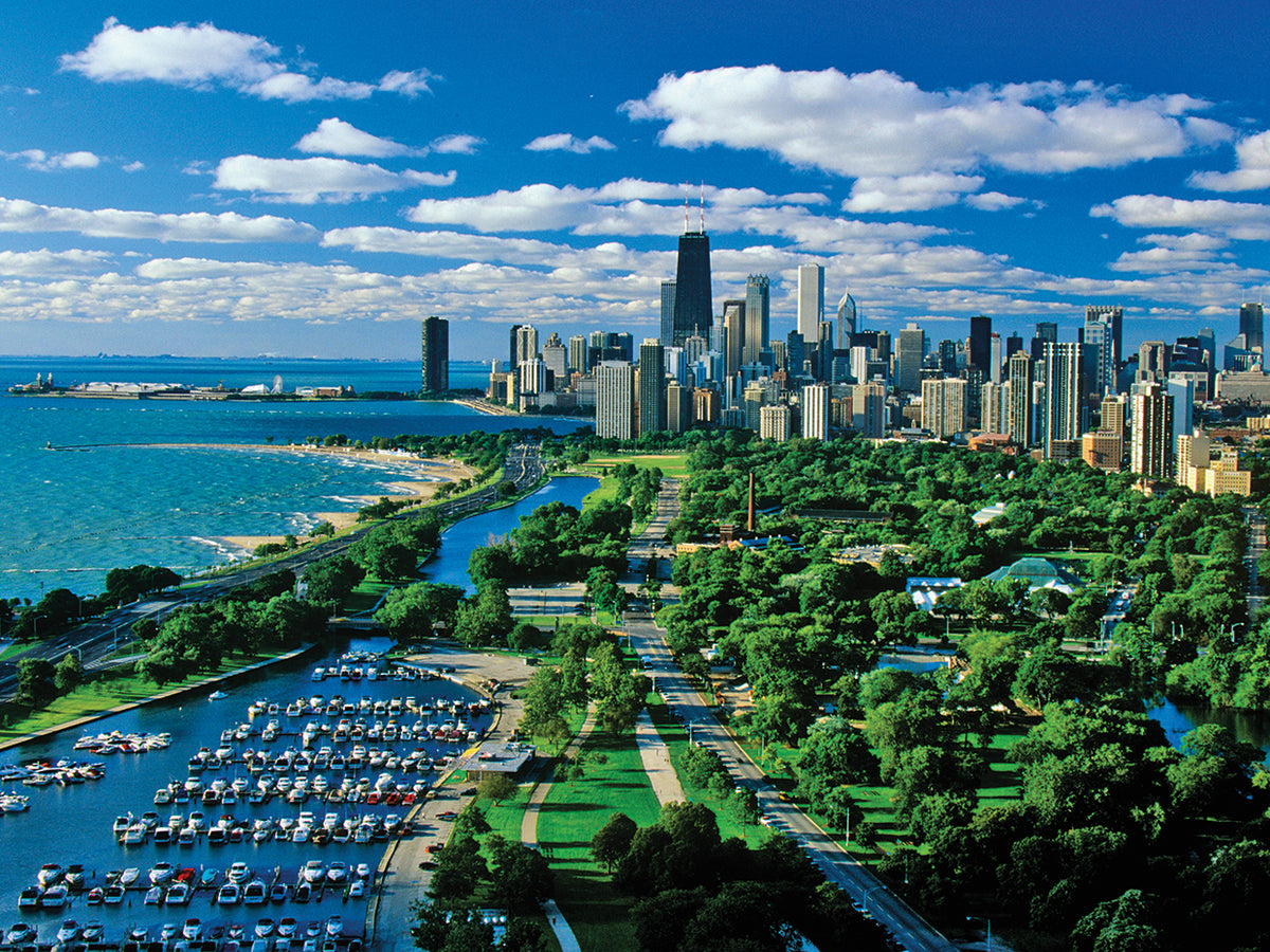 Aerial View of Chicago