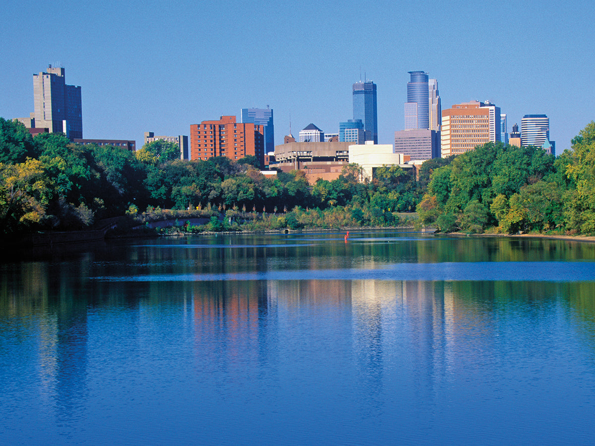Minneapolis Skyline from I-94