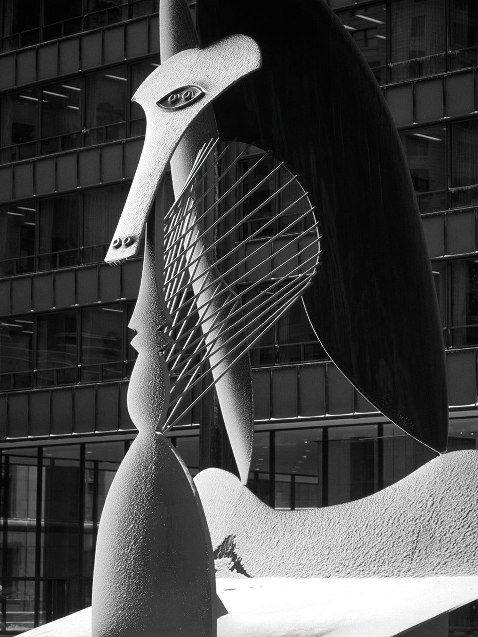 Sculpture in Daley Plaza