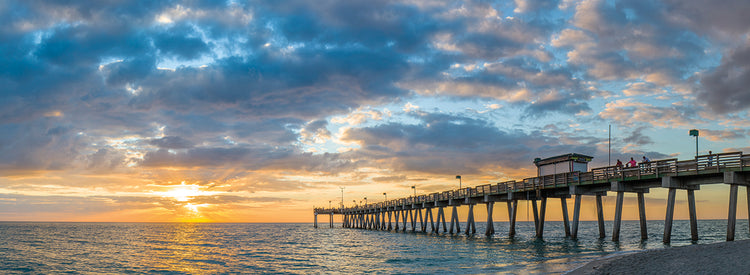 Florida Pier Sunset