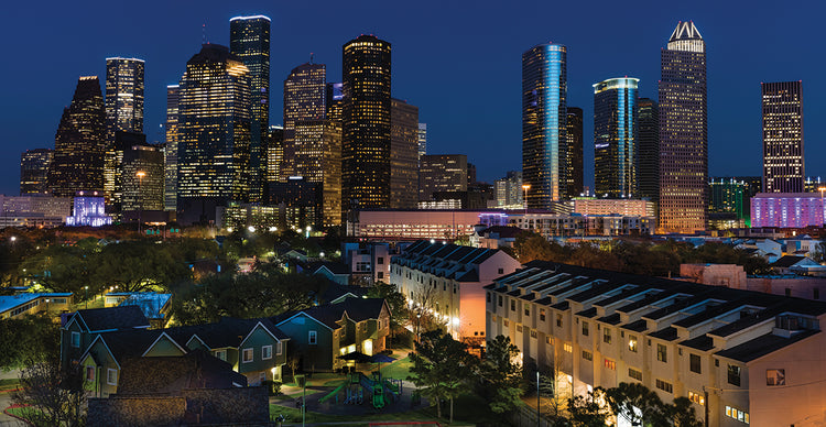 Houston Skyline at Night