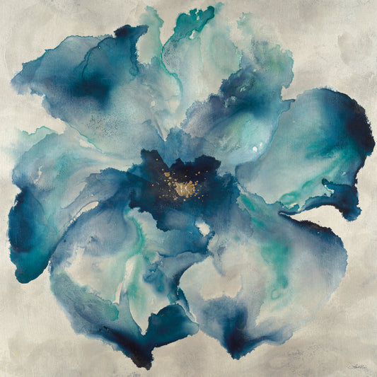 Blue Magnolia Canvas Print