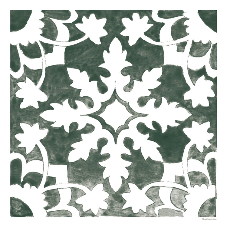 Andalusian Tile II Pine Green