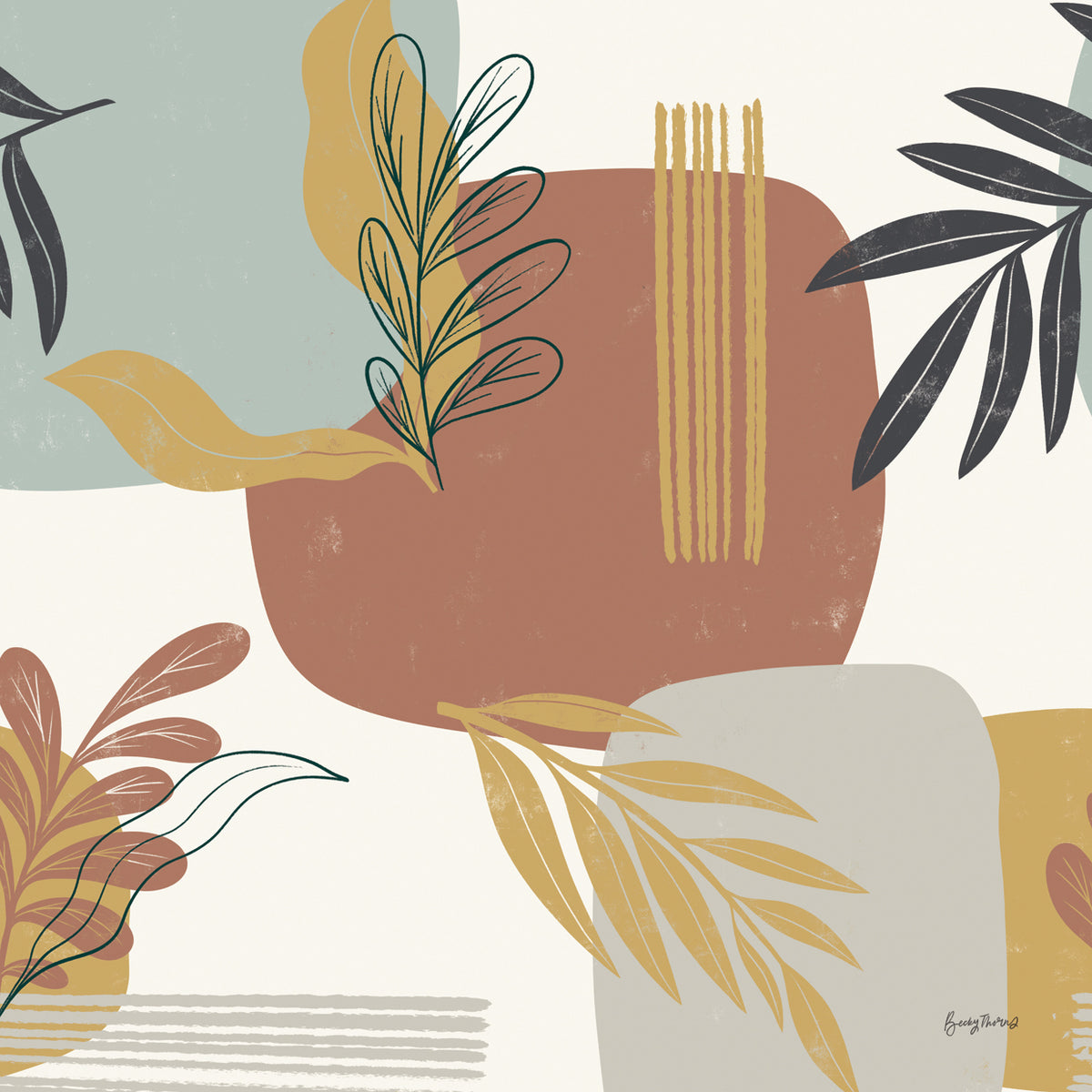 Mid Century Modern Pattern IA Light