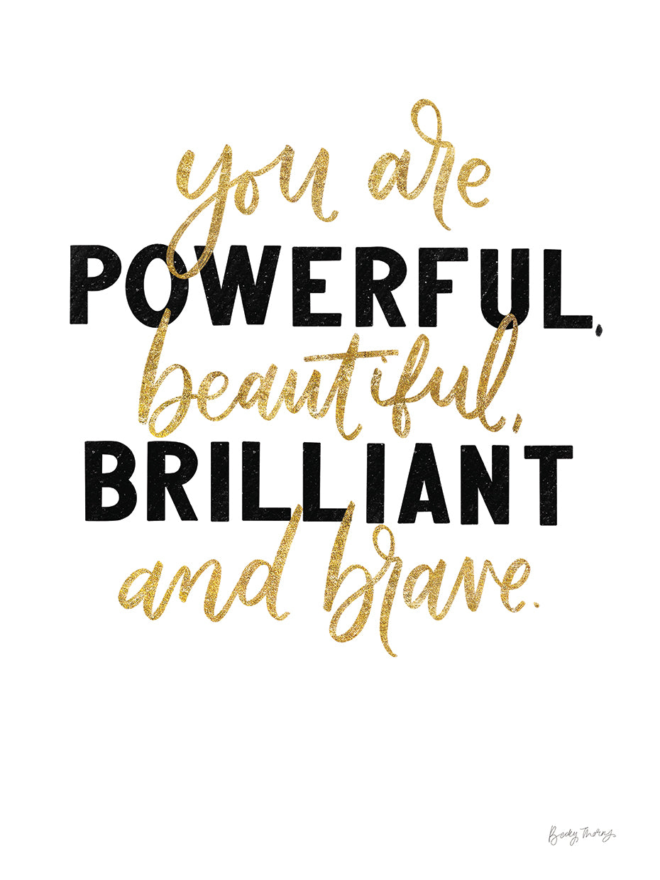 You Are Powerful Gold