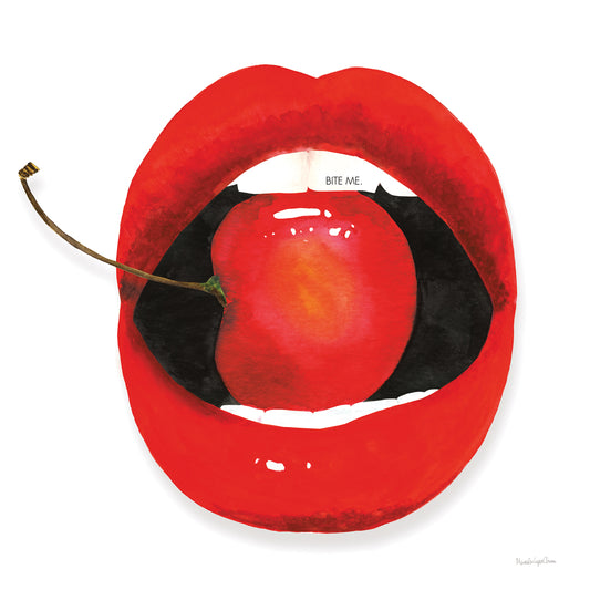 Cherry Lips Canvas Print