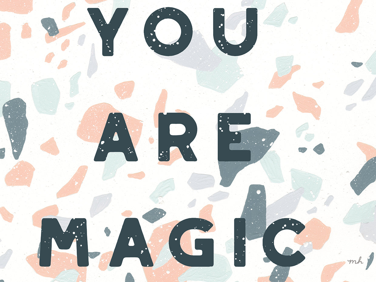 Terrazzo Inspiration I Coral Crop