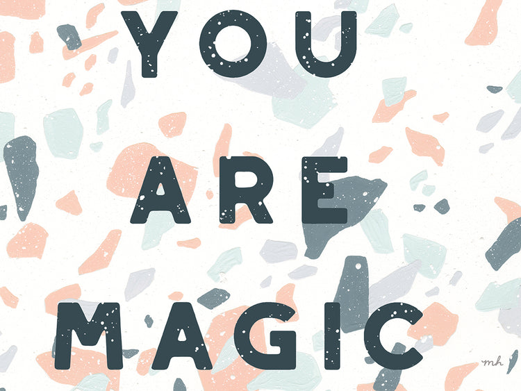 Terrazzo Inspiration I Coral Crop