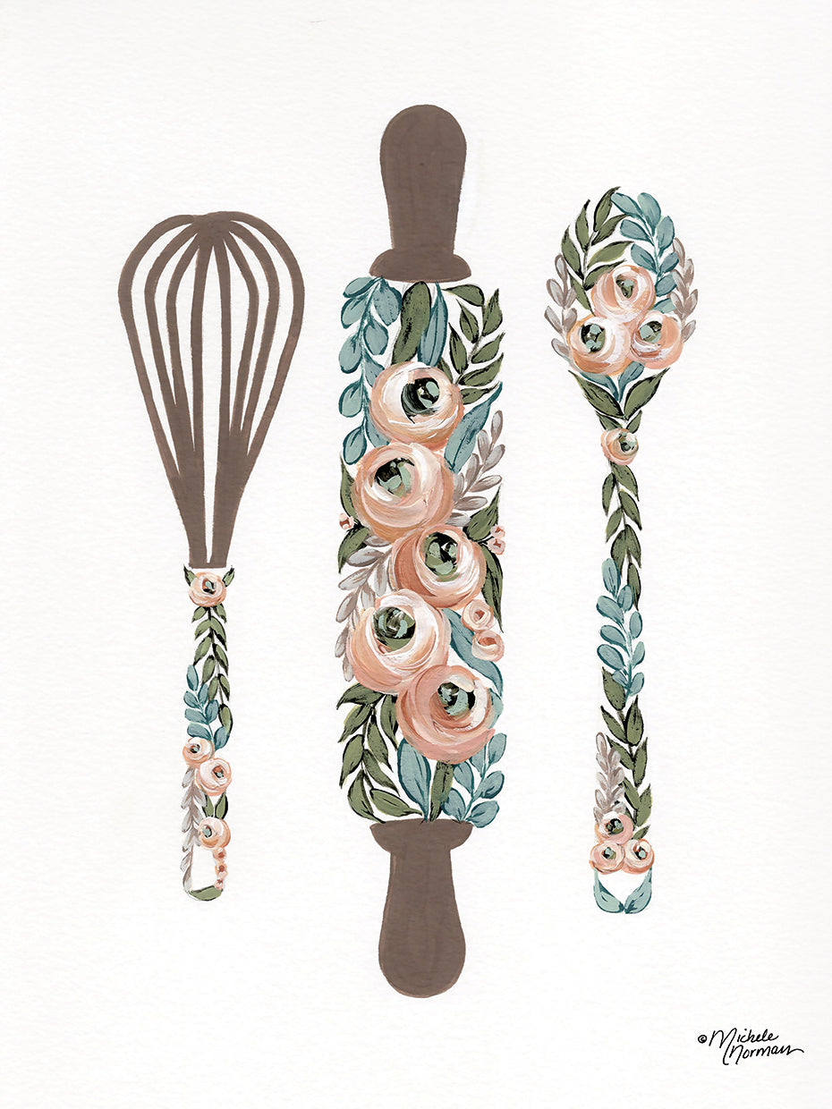 Floral Baking Tools