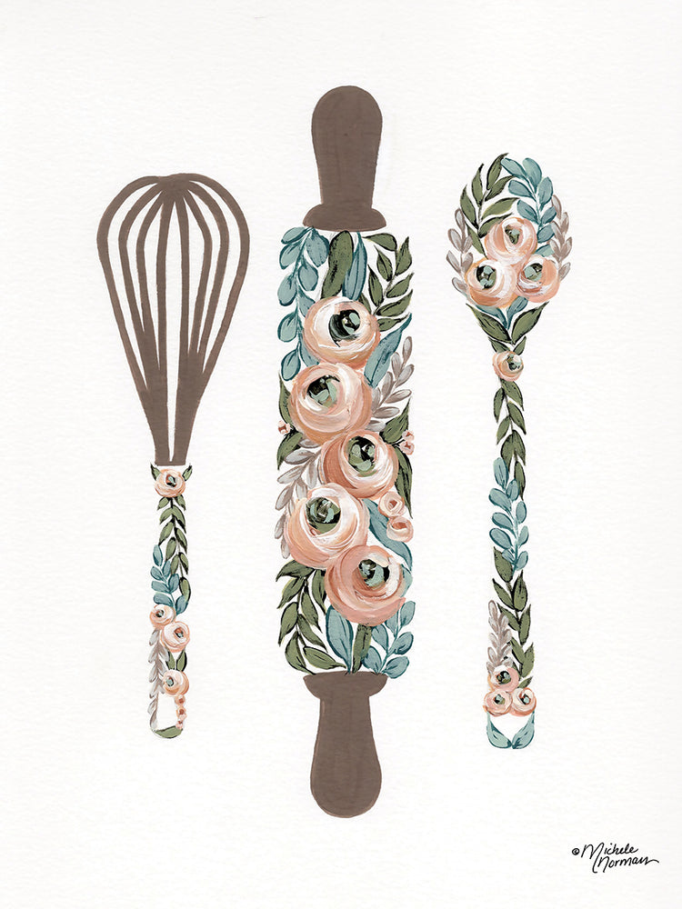 Floral Baking Tools