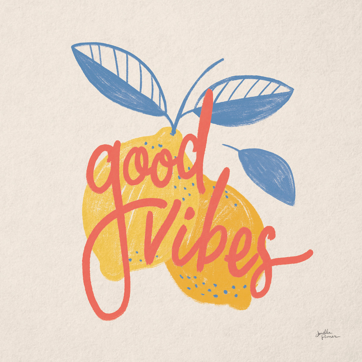 Good Vibes Lemons I Bright