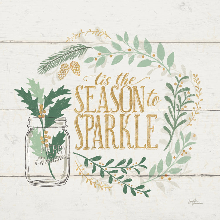 Seasons Greetings IV Gold