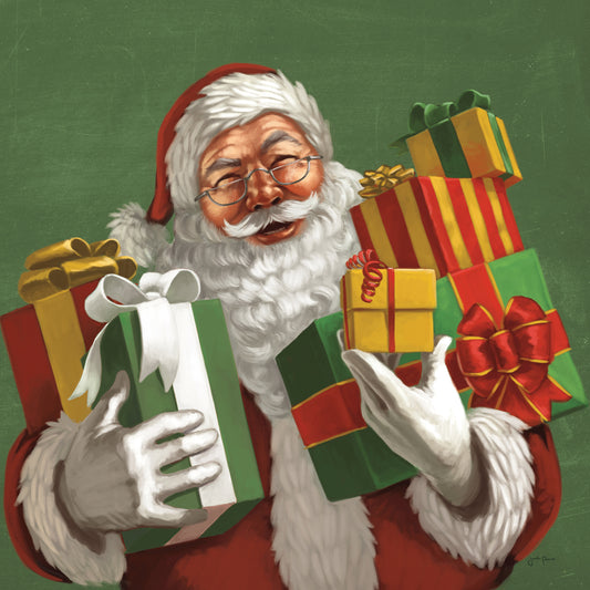 Holiday Santa IV Canvas Print
