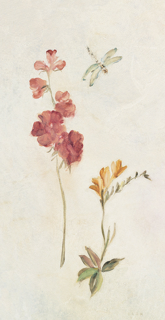 Wild Wallflowers II Canvas Print
