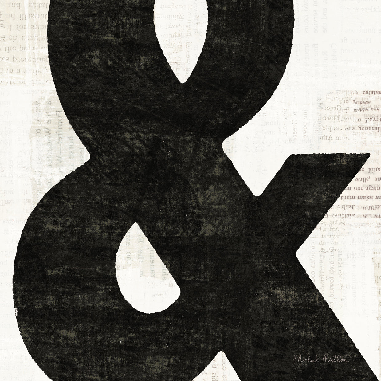 Punctuated Black Square III