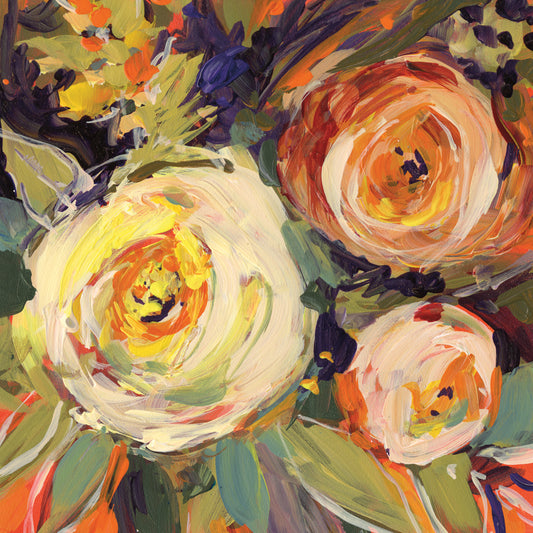 Pastel Blooms Canvas Print