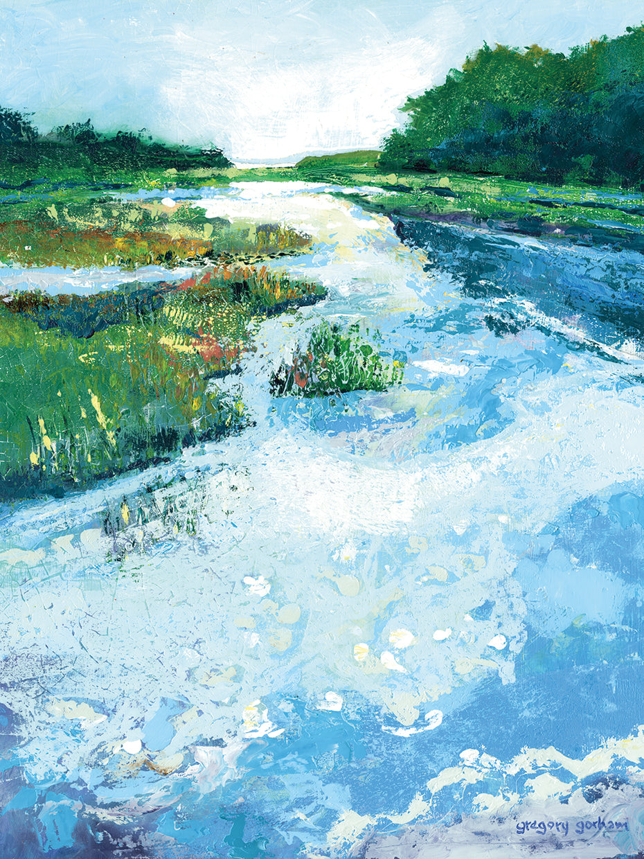 River Flowing